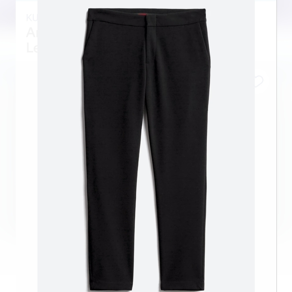 Kut From The Kloth Argo Striped Elastic Back Straight Leg Trouser 8P